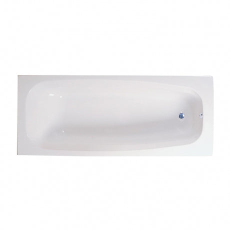 Frontline Aquabathe Caymen 1400x700mm Tungstenite Bath - White - SI800087T