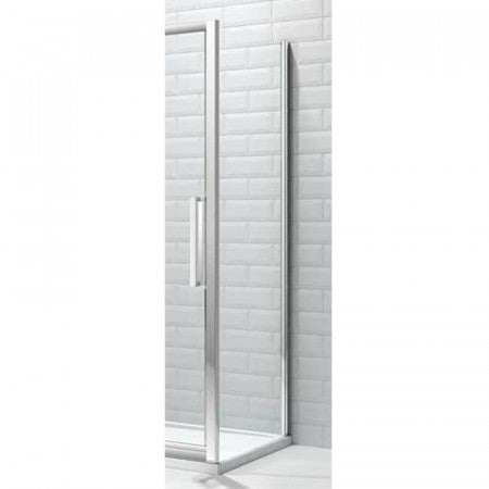 Merlyn 8 Series Side Panel 900mm Wide 8mm Glass - Chrome Frame - M82221