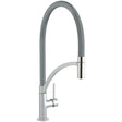 Prima Swan Neck Pull Out Single Lever Kitchen Sink Mixer Tap - Gun Metal - BPR712