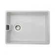 Prima 1.0 Bowl Belfast Kitchen Sink with Waste Kit  595mm Length x 455mm Width - White - CPR4081