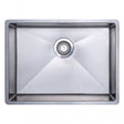 Prima R10 1.0 Bowl Undermount Inset Large Kitchen Sink with Waste Kit  590mm Length x 440mm Width - Stainless Steel - CPR522