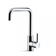 Prima Riace U-Spout Kitchen Sink Mixer Tap - Chrome - BPR503