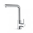 Prima Riace Single Lever L-Shaped Kitchen Sink Mixer Tap - Chrome - BPR505