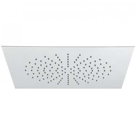 Vado Sky 350Mm square ceiling mounted stainless steel shower head with consistent water flow design