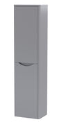 Nuie Lunar Wall Hung 2 Door Tall Unit 356mm - Satin Grey - SML262