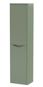 Nuie Lunar Wall Hung 2 Door Tall Unit 356mm - Satin Green - SML862