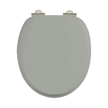 Burlington Olive Soft Closing Traditional Wood Toilet Seat - Olive - S44 - TAP 'N' SHOWER