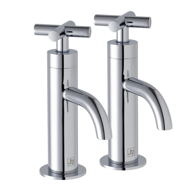 JTP Solex Basin Taps - Chrome - 66011 - TAP 'N' SHOWER
