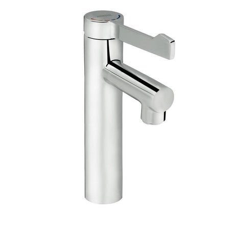 Bristan Tall Pillar Healthcare Tap with Long Lever Handle - Chrome - SOLO - NMT LL - TAP 'N' SHOWER