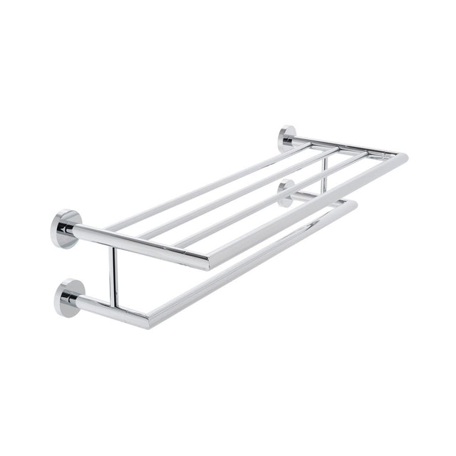 Vado Spa Towel Shelf with Towel Rail 600mm - Chrome - SPA - 185B - C/P - TAP 'N' SHOWER