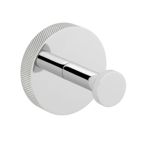 Vado Spa Knurled Accents Robe Hook - Chrome - SPA - 186 - CPK - TAP 'N' SHOWER