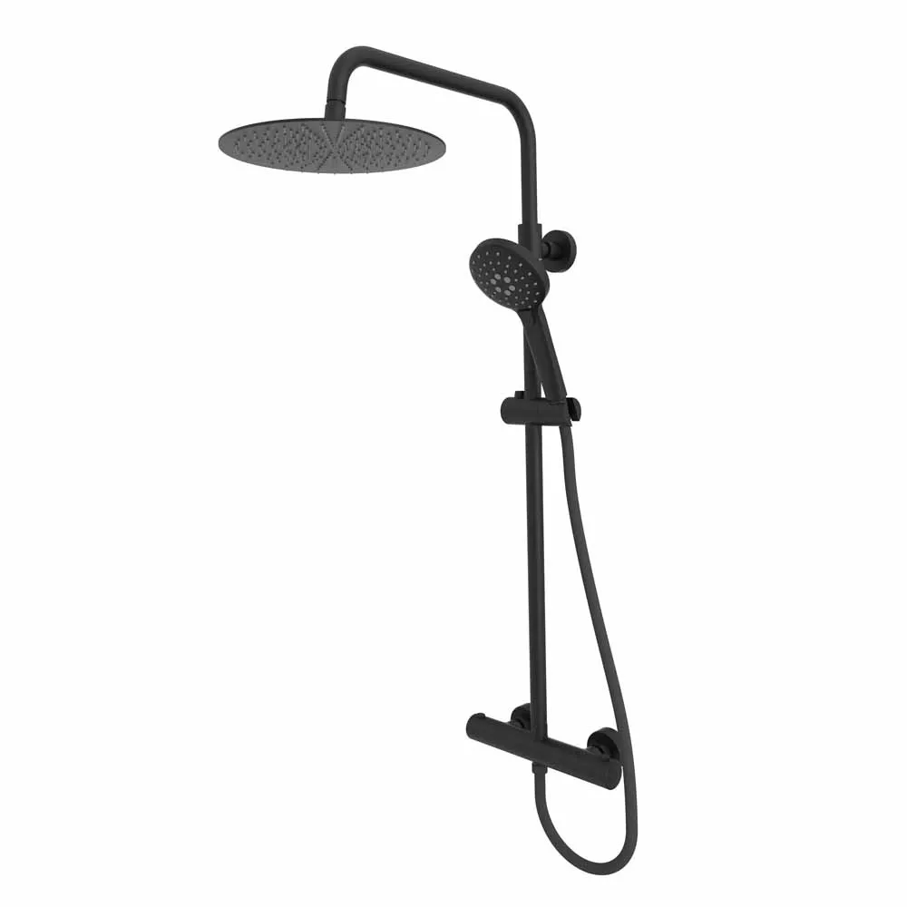 Tavistock Quantum Dual Function Bar Shower System - Black - SQT1512 - TAP 'N' SHOWER