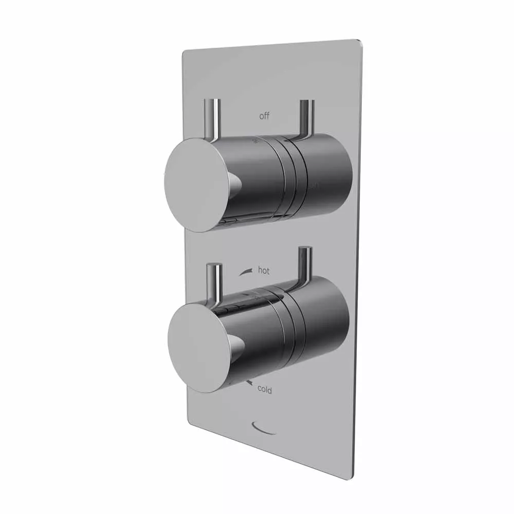 Tavistock Quantum Dual Function Shower System With Overflow Bath Filler And Deck Mounted Handset - Chrome - SQT1620 - TAP 'N' SHOWER