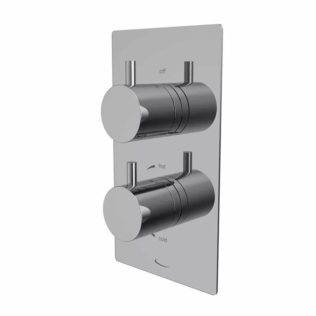 Tavistock Quantum Dual Function Shower System With Overflow Bath Filler And Deck Mounted Handset - Chrome - SQT1620 - TAP 'N' SHOWER