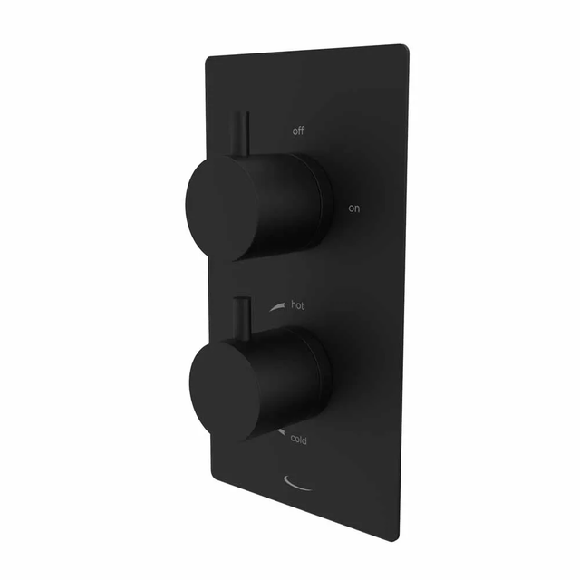 Tavistock Quantum Dual Function Shower Valve - Black - SQT1621 - TAP 'N' SHOWER