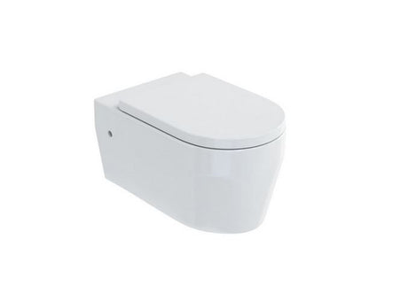 Britton Stadium Wall Hung Pan and Seat - White Gloss - 15.B.35306
