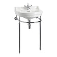 Burlington Basin Wash Stand (for 560mm Round Basin) - Chrome - T24ACHR