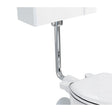 Burlington Chrome Low Level Cistern Flush Pipe Kit - T31CHR