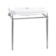 Burlington Edwardian Chrome Stand for 80cm Basin - T50CHR