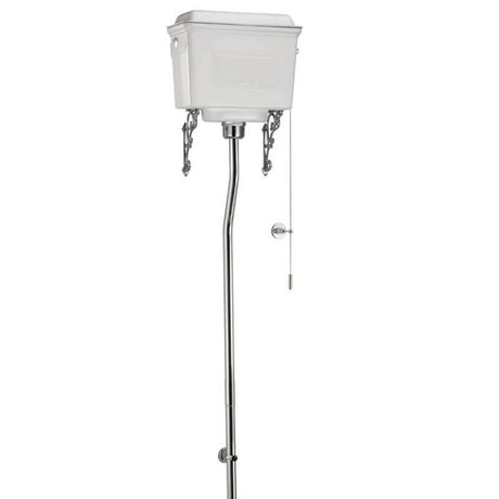 Burlington White Aluminium High Level Cistern - T59WHI