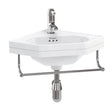 Burlington Towel Rail for Corner Basin 43cm - T8CHR