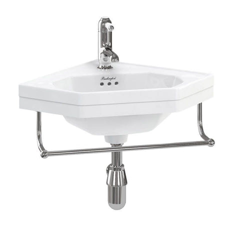 Burlington Towel Rail for Corner Basin 43cm - T8CHR