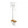 Burlington Chrome Extended High Level Pipe - T30X