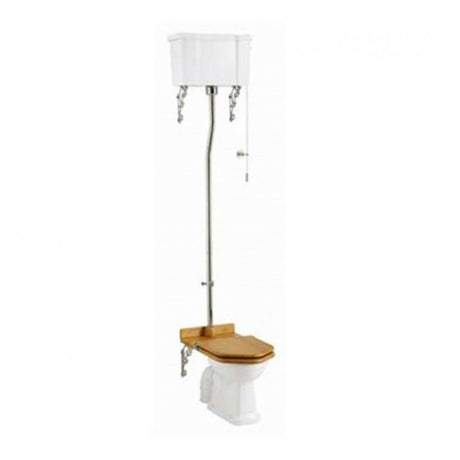 Burlington Chrome Extended High Level Pipe - T30X