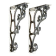 Burlington Chrome Ornate Brackets - T32CHR