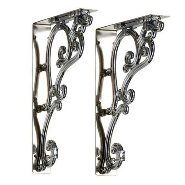 Burlington Chrome Ornate Brackets - T32CHR