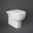 RAK Tonique Back To Wall WC Pan - Alpine White - TONBTWPAN