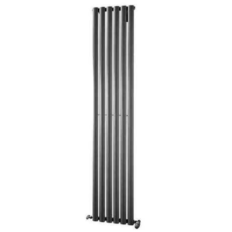 Towelrads Dorney Hot Water Vertical Radiator 1800mm High x 352mm Wide - Anthracite - 120872