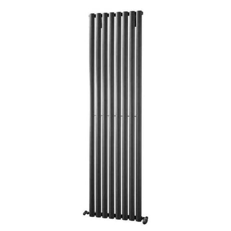 Towelrads Dorney Hot Water Vertical Radiator 1800mm High x 472mm Wide - Anthracite - 120873