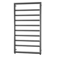 Towelrads Strand Straight Heated Towel Rail  900 mm High x 500mm Wide - Anthracite - 120880