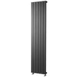 Towelrads Merlo Vertical Radiator 1800mm High x 435mm Wide - Anthracite - 120898
