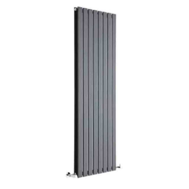 Towelrads Merlo Double Vertical Radiator 1800mm High x 672mm Wide - Anthracite - 120900