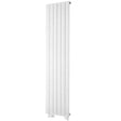 Towelrads Merlo Double Vertical Radiator 1800mm High x 672mm Wide - White - 120901