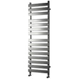 Towelrads Perlo Straight Heated Towel Rail 1500mm High x 500mm Wide - Anthracite - 120904