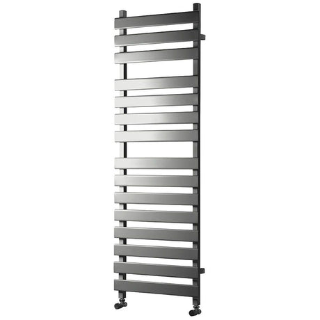 Towelrads Perlo Straight Heated Towel Rail 1500mm High x 500mm Wide - Anthracite - 120904