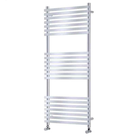 Towelrads Oxfordshire Straight Heated Towel Rail 1500mm High x 500mm Wide - Anthracite - 120959