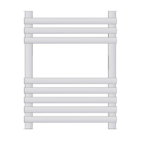 Towelrads Iridio Straight Heated Towel Rail 500mm High x 400mm Wide - White - 120965