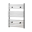 Towelrads Iridio Straight Heated Towel Rail 500mm High x 400mm Wide - Anthracite - 120969