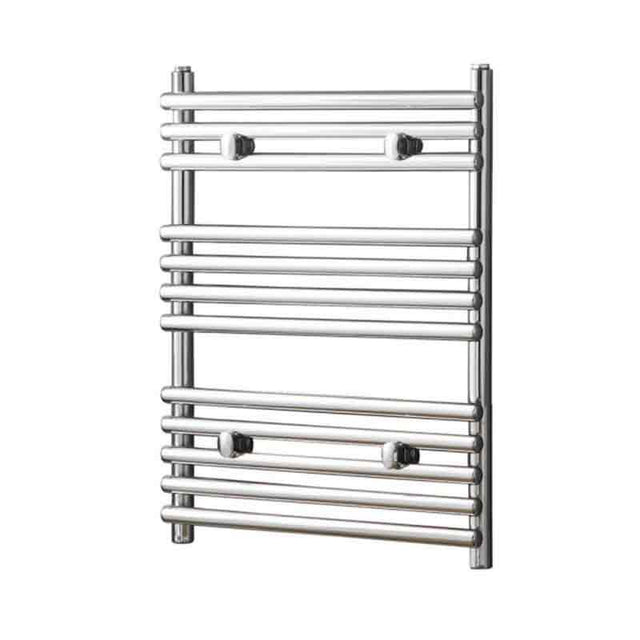 Towelrads Iridio Straight Heated Towel Rail 500mm High x 400mm Wide - Anthracite - 120969