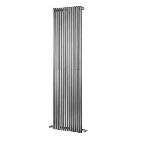 Towelrads Iridio Vertical Straight Hot Water Radiator 1800mm High x 500mm Wide - Chrome - 120979