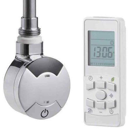 Towelrads Smart Timed Thermostatic Element and Remote 300w - Chrome - 126019