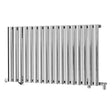Towelrads Dorney Single Hot Water Radiator 600mm High x 832mm Wide - Chrome - 128005