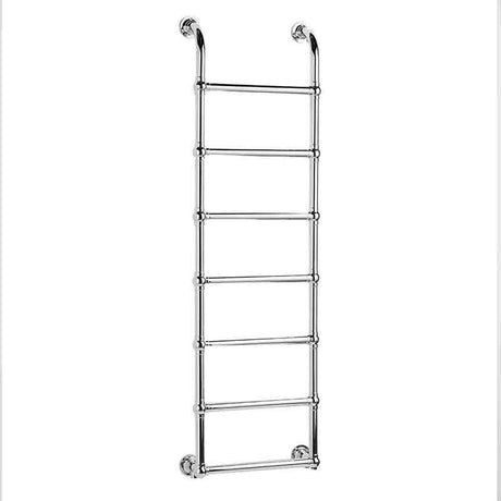Towelrads Upton Victoria Traditional Heated Towel Rail 1600mm High x 500mm Wide - Chrome - 128039