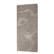 Towelrads Vetro Stone Frame Electric Radiator 1000mm High x 500mm Wide - Travertine - 128052