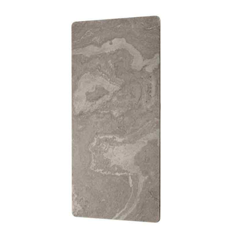 Towelrads Vetro Stone Frame Electric Radiator 1000mm High x 500mm Wide - Travertine - 128052