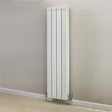 Towelrads Hanworth 4 Sections Vertical Flat Panel Radiator 1846mm High x 348mm Wide - White - 128093